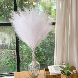 artificial white pampas grass