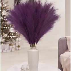 dark purple pampas grass