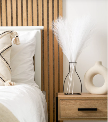 artificial white pampas grass