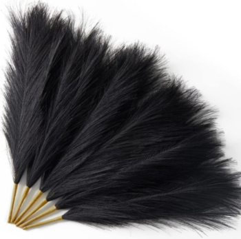 artificial black pampas grass