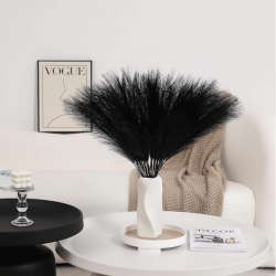 artificial black pampas grass