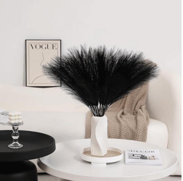 black pampas grass