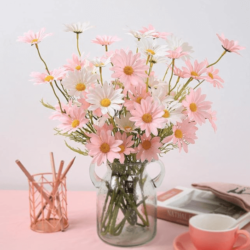 pink daisy artificial flowers