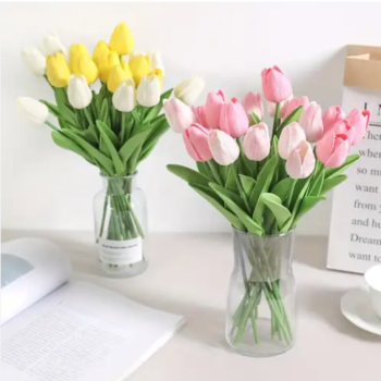 artificial tulips